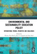 Environmental and Sustainability Education Policy edito da Taylor & Francis Ltd