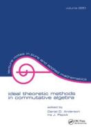 Ideal Theoretic Methods in Commutative Algebra edito da Taylor & Francis Ltd
