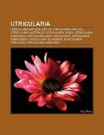 Utricularia di Source Wikipedia edito da Books LLC, Reference Series