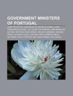 Government Ministers Of Portugal: Manuel di Books Llc edito da Books LLC, Wiki Series
