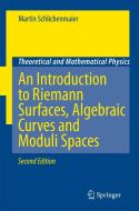 An Introduction to Riemann Surfaces, Algebraic Curves and Moduli Spaces di Martin Schlichenmaier edito da Springer-Verlag GmbH