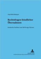 Rechtsfragen feindlicher Übernahmen di Anja Birkenkämper edito da Lang, Peter GmbH