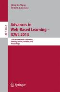 Advances in Web-Based Learning -- ICWL 2013 edito da Springer Berlin Heidelberg