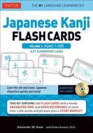Japanese Kanji Flash Cards Kit Volume 1 di Alexander Kask, Emiko Konomi edito da Tuttle Shokai Inc