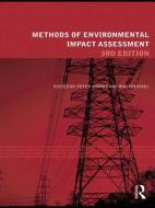 Methods of Environmental Impact Assessment edito da Taylor & Francis Ltd
