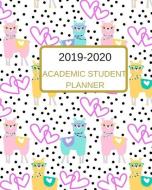 2019-2020 Academic Student Planner: A Cool Cute Pink Llama Dated Weekly And Monthly College, High, Middle School 18 Mont di Happy Creative Educational Books edito da INDEPENDENTLY PUBLISHED