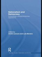 Nationalism And Democracy edito da Taylor & Francis Ltd