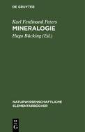 Mineralogie di Karl Ferdinand Peters edito da De Gruyter