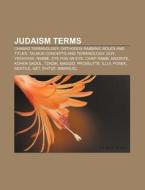 Judaism Terms: Goy, Yeshivish, Eye For A di Books Llc edito da Books LLC, Wiki Series