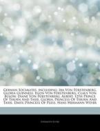 German Socialites, Including: Ira Von F di Hephaestus Books edito da Hephaestus Books