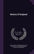 History Of England edito da Palala Press