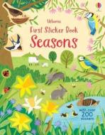 First Sticker Book Seasons di Holly Bathie edito da USBORNE BOOKS