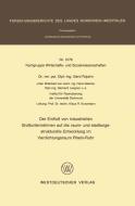 Der Einfluß von industriellen Großunternehmen auf die raum- und siedlungsstrukturelle Entwicklung im Verdichtungsraum Rh di Gerd Rojahn edito da VS Verlag für Sozialw.