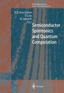 Semiconductor Spintronics and Quantum Computation edito da Springer Berlin Heidelberg