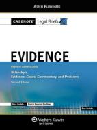 Casenote Legal Briefs: Evidence, Keyed to Sklansky's Evidence, 2nd Ed. di Casenotes, Casenote Legal Briefs edito da Aspen Publishers