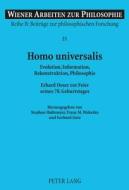 Homo universalis edito da Lang, Peter GmbH