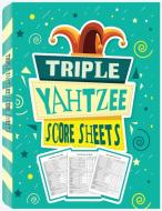 TRIPLE YAHTZEE SCORE SHEETS: 100 TRIPLE di RFZA edito da LIGHTNING SOURCE UK LTD