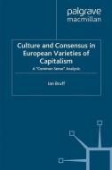 Culture and Consensus in European Varieties of Capitalism di I. Bruff edito da Palgrave Macmillan UK