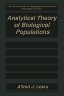 Analytical Theory of Biological Populations di Alfred J. Lotka edito da Springer US