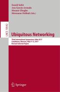 Ubiquitous Networking edito da Springer International Publishing