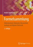 Formelsammlung di Herbert Bernstein edito da Springer-Verlag GmbH