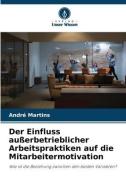 Der Einfluss außerbetrieblicher Arbeitspraktiken auf die Mitarbeitermotivation di André Martins edito da Verlag Unser Wissen