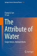 The Attribute of Water di Changqing Sun, Yi Sun edito da Springer-Verlag GmbH