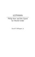 Lothian di David P. Jr. Billington edito da Praeger