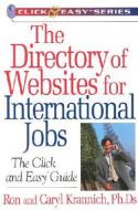 Directory of Websites for International Jobs di Ron Krannich edito da Impact Publications