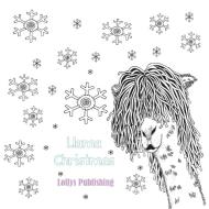 Llama Christmas Colouring Book di Lollys Publishing edito da Lollys Publishing