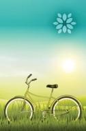 Green Ride Bicycle Journal: Blank Notebook Diary di N. D. Author Serivces edito da Createspace Independent Publishing Platform