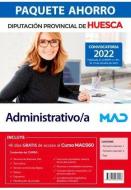 Paquete Ahorro Administrativo/a de la Diputación Provincial de Huesca edito da Ed. MAD