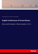 English Conferences of Ernest Renan di Ernest Renan, Clara E. C. Waters, Harry Houdini Collection edito da hansebooks