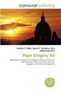 Pope Gregory Xv di #Yoan Niek edito da Vdm Publishing House