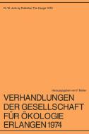 Verhandlungen Der Gesellschaft Für Ökologie Erlangen 1974 di P. Müller edito da SPRINGER NATURE