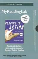 New Myreadinglab with Pearson Etext -- Standalone Access Card -- For Reading in Action di Eugene Wintner edito da Longman Publishing Group