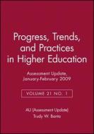Assessment Update: Progress, Trends, and Practices in Higher Education, Volume 21, Number 1, 2009 edito da WILEY