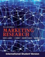 Marketing Research di David A. Aaker edito da John Wiley & Sons