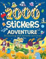 2000 Stickers Adventure di Ben Hubbard edito da PARRAGON
