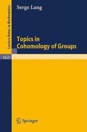 Topics in Cohomology of Groups di Serge Lang edito da Springer Berlin Heidelberg
