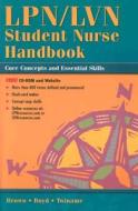 Lpn/lvn Student Nurse Handbook di Sandra Boyd, Gayle B. Twiname, Nancy Jo Brown edito da Pearson Education (us)