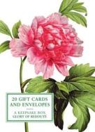 Card Tinbox: Glory of Redoute: 20 Gift Cards and Envelopes di Peony Press edito da Peony Press