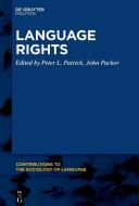 Language Rights edito da de Gruyter Mouton