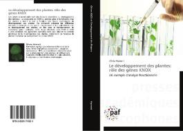 Le développement des plantes: rôle des gènes KNOX di Olivier Hamant edito da PAF