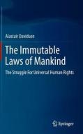 The Immutable Laws of Mankind di Alastair Davidson edito da Springer Netherlands