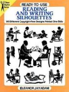 Ready-to-use Reading And Writing Silhouettes di Eleanor Jay Adam edito da Dover Publications Inc.