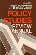 Policy Studies: Review Annual di Bruce B. Zellner edito da SAGE Publications Inc