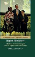 Rights for Others di Barbara Oomen edito da Cambridge University Press