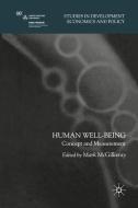 Human Well-Being edito da Palgrave Macmillan