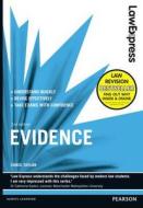 Law Express: Evidence (revision Guide) di Chris Taylor edito da Pearson Education Limited